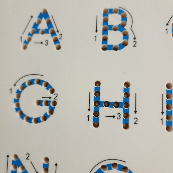 Educational Magnetic Alphabet Letters Board - Picture 4 of 4